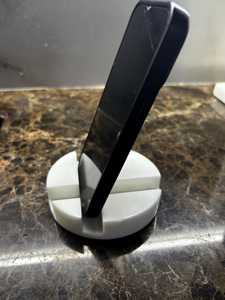 Soporte para Móvil de Mármol Natural Hecho a Mano, para Escritorio/Mesa/Oficina/Hogar, Soporte Premium de Piedra para Teléfono - Product Image 5