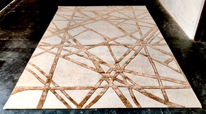 Alfombra de Lana de Diseño Personalizado de Lujo, Hecha a Mano – Alfombra Grande Premium para Salas de Estar Elegantes - Product Image 2