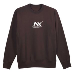 เสื้อสเวตเชิ้ตคอกลมคลาสสิกสำหรับผู้ชาย ผ้าฟลีซเนื้อนุ่มพรีเมียม ทรงโอเวอร์ไซส์ แขนเสื้อแบบริบ สำหรับใส่ในฤดูหนาว ใส่ได้ทุกวัน เล่นกีฬา หรือใส่ลำลอง - Product Image 1