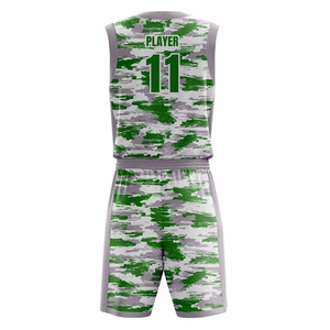 Ensemble de maillot et short de basketball haut de gamme, fabricant de vêtements de sport sur mesure OEM, usine de vêtements de basketball - Product Image 2