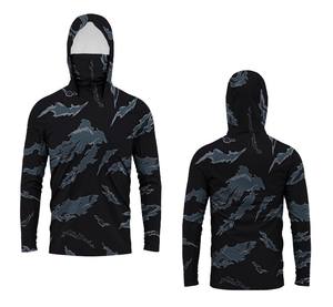 Camiseta de Pesca PULOC para Hombre, Subliminal, Personalizada, UPF 50, Antibacteriana, de Secado Rápido, 100% Poliéster, Manga Larga - Product Image 5