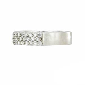 Anillo de Diamantes Cultivados en Laboratorio de 0.80 CT en Oro de 14K para Mujer |   Elegante Anillo de Diamantes para Aniversario de Bodas |   Joyería nupcial apilable - Product Image 6