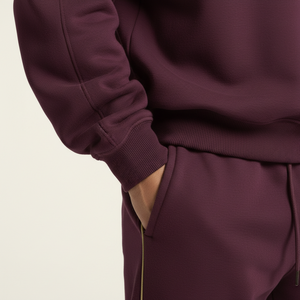 Conjunto Deportivo Informal de Algodón Unisex con Cierre de Cremallera, Proveedor de Marca Privada OEM - Product Image 6