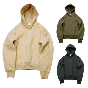 Mens Cropped Zip Up Hoodie <b>Rhinestone</b> Hooded Sweatshirt Distressed Streetwear Cotton Fleece Long Sleeve <b>Jacket</b> - Product Image 5