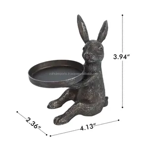 Porte-bougie élégant et minimaliste pour un style d'intérieur scandinave, porte-bougie en fer artisanal pour le salon, Zahid Exports - Product Image 1