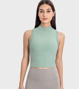 LUXE ATTIRE INDUSTRY Camiseta sin Mangas para Mujer, Informal, de Verano, Spandex/Nylon, Transpirable, Suave, Cómoda, a la Moda, Económica - Product Image 2