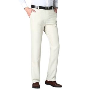 Pantalon de Costume Premium pour Homme – Décontracté et Habillé – Noir – Grande Taille – Couleur Unie – Coupe Droite - Product Image 3
