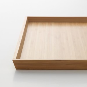 Plateau de service rectangulaire en chêne d'acacia à rebord surélevé sans poignée, style minimaliste, pour hôtel, café, présentation, OEM personnalisé, Vietnam - Product Image 5