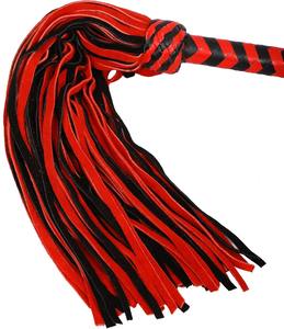 Fouet en cuir BDSM personnalisable de haute qualité, tendance, avec queues authentiques, design sur mesure SPALL JP SPORTS SJS-HF-0027 - Product Image 3