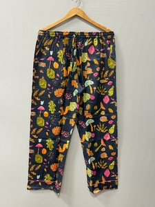 Ensemble de pyjama en coton à imprimé floral, tenue de nuit pour femmes, taille plus, vêtements de détente, ensemble de pyjama pour demoiselle d'honneur, ensemble de pyjama - Product Image 3