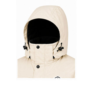 Veste parka d'hiver pour homme avec tissu haute densité, isolation thermique, capuche réglable et poches utilitaires - Product Image 4
