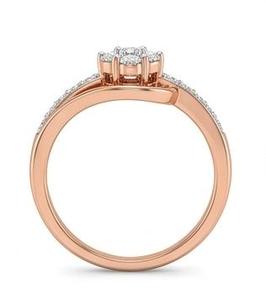 Bague en diamant rose tendance pour femme, idéale pour mariage, fiançailles, fêtes et usage quotidien, disponible au prix export. - Product Image 5