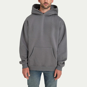 Nuevas Sudaderas Holgadas para Hombre con Hombros Caídos, Personalizables con Logotipo Impreso o Bordado, de Algodón y Felpa, Casuales, de Manga Larga - Product Image 1
