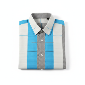 Chemise à col cubain pour homme, manches courtes, motif graphique, sur mesure, OEM, vente en gros - Product Image 6