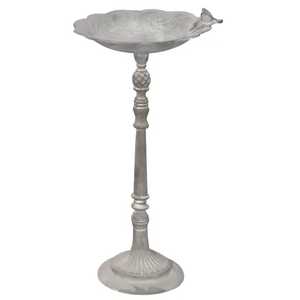 Mangeoire à oiseaux cylindrique en métal vert pour boules de graisse, station suspendue en treillis métallique avec couvercle anti-pluie pour jardin extérieur et arbre - Product Image 3