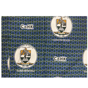 Tissu en coton sergé côtelé imprimé wax africain personnalisé OEM pour sacs, ameublement, vêtements - Fabricant textile ODM - Product Image 4
