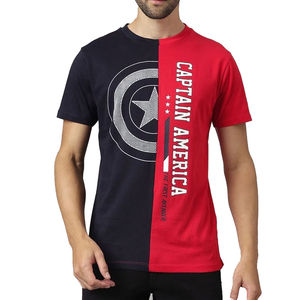 Camisetas de Hombre 100% Algodón Importado, Color Personalizado, Estampado en Serigrafía, Transpirables, Antiarrugas, de Secado Rápido, Tallas Grandes - Product Image 1