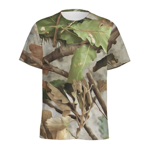 Camiseta Táctica de Manga Corta de Secado Rápido, Camiseta Deportiva para Gimnasio, Camiseta de Senderismo al Aire Libre con Estampado - Product Image 5