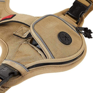 Arnés Táctico Ajustable de Nailon Resistente para Perros Grandes con Asa y Hebillas Metálicas, Chaleco de Entrenamiento Profesional - Product Image 4