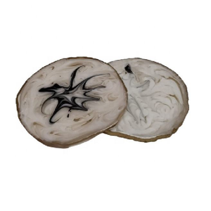 Handmade Resin and Wood Coasters Set Artisanal Round Epoxy <b>Drinks</b> Coaster for Home Decor Hotel and <b>Bar</b> Wholesale - Product Image 2