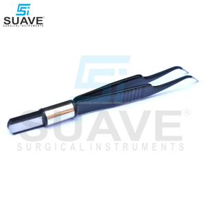 Reusable Bipolar Forceps Straight Neurosurgical Forceps Tip Bayonet Bipolar Forceps by SUAVE SURGICAL <b>INSTRUMENTS</b> - Product Image 3