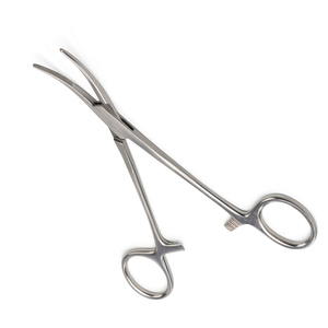 Pinzas Quirúrgicas Kelly de Alta Precisión con Mordazas Serradas para un Fácil Manejo en Cirugía, Instrumentos Quirúrgicos Métricos OEM - Product Image 1