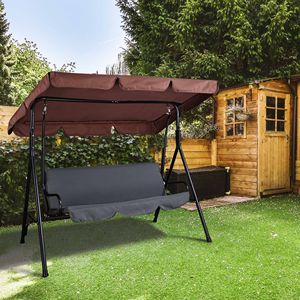 Canotta altalena verde sostitutiva 77x43in per altalene da Patio - Product Image 2