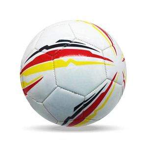 Ballon de football officiel taille 5, cousu, en cuir écologique PVC PU de haute qualité, personnalisable pour les matchs sportifs - Product Image 4