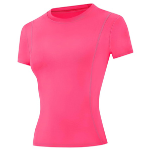 ผู้จัดจำหน่ายเสื้อยืดออกกำลังกายผ้ายืดสแปนเด็กซ์ความยืดหยุ่นสูง - Product Image 6