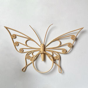 Anillos portatelas de ratán hechos a mano, los más vendidos, para toallas de baño, anillos para colgar toallas, soportes para bufandas. - Product Image 5