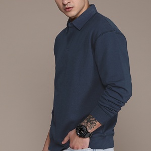 Chemises formelles pour hommes à manches longues, qualité supérieure, prix raisonnable, avec logo brodé personnalisé, tricotées, anti-boulochage, collection 2026 - Product Image 1