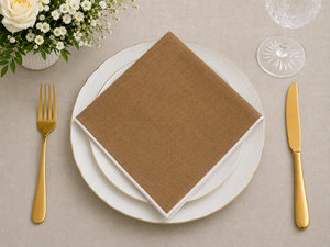 Custom <b>Linen</b> <b>Cloth</b> Napkin Square Reusable Washable Dinner <b>Table</b> Napery for Home Hotel Restaurant Wedding Decor - Product Image 3