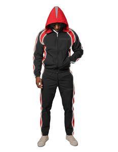 Conjunto de Chaqueta Cortavientos Ligera con Cremallera para Hombre, Estilo Urbano, Cortavientos, Traje Deportivo de Nailon Resistente al Viento - Product Image 3