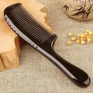 หวีเขาควายคุณภาพสูง 100% จากธรรมชาติ สำหรับผู้ชายและผู้หญิง ขายดี รูปทรงตามสั่ง หวีผมเขาควายดีไซน์หรูหรา หวีเครื่องประดับเขาควาย - Product Image 1