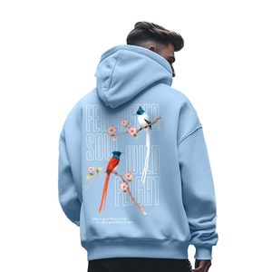 Ventes en gros de sweats à capuche de luxe de haute qualité, personnalisés, en coton mélangé lourd, à épaules tombantes, pour hommes - Product Image 6