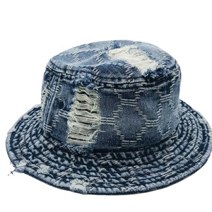 Nuevos Sombreros de Pescador de Mezclilla Desgastada Unisex para Viajes, Fiestas, Negocios, Ciclismo y Actividades al Aire Libre, 100% Algodón Lavado - Product Image 4