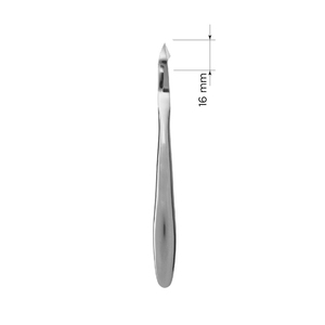 Wide Jaw Opening NE 63 16mm Cuticle Nippers Stainless Steel Polished Finish Double Spring Luxury Cuticle Clippers - Product Image 5