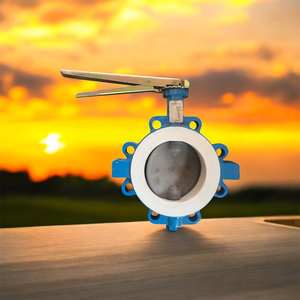 Vanne papillon pour applications vapeur, produits chimiques, air, usage général pneumatique - Product Image 3