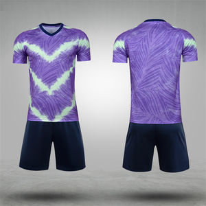 Maillot de football unisexe personnalisé de haute qualité, nouvelle arrivée, respirant, léger, uniforme de football à manches courtes, logo personnalisé, clubs, équipes - Product Image 4