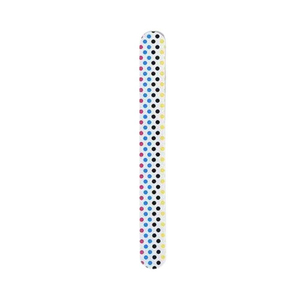 Wholesale Colorful Polka Dot Printed Emery Board <b>Nail</b> <b>File</b> Professional Manicure Buffer Tool Custom Logo Private Label for salon - Product Image 2