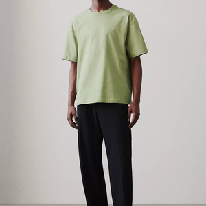 Camiseta de Hombre de Primera Calidad Fabricada a Medida, con Logotipo Bordado e Impresión, en Blanco, de Poliéster y Algodón - Product Image 6