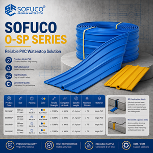 Soporte para Distribuidores: Impermeabilizante de PVC Sofuco Serie SF-O 150/200/250/320mm para Protección de Tanques de Hormigón Subterráneos - Product Image 3