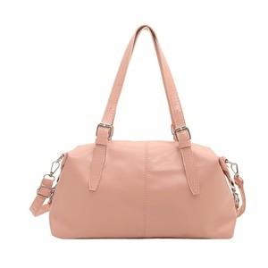 Women CUSTOM Brand PU <b>Leather</b> Trendy Satchel Tote Solid Color Handbags Large Capacity From Rajasthan - Product Image 1
