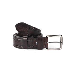 Ceintures et accessoires formels pour hommes, boucle en laiton antique, ceinture de luxe, ceinture en cuir véritable à 100%, prix d'usine - Product Image 2