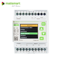 Matismart PEM3353 Oem/Odm Moniteur d'alimentation sur rail din personnalisé et compteur de puissance numérique avec communication Rs485