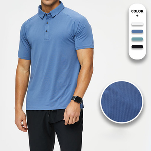 Camiseta de Hip Hop con Logotipo Personalizado Bordado, 100% Algodón, Hombros Caídos, Estilo Polo de Golf Extra Grande para Hombre, 320 g/m², Peso Pesado - Product Image 2