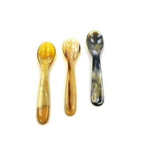 Cubertería de cuerno Natural para restaurante, nuevo diseño elegante, cuerno de buey Natural y búfalos, vajilla, cuchara para servir - Product Image 4