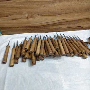 Aguja de Coser de Cuero de Alta Calidad con Mango de Madera, Diseño Nuevo, Herramienta de Costura Recta para Cuero, Accesorio de Costura - Product Image 2