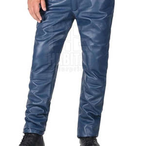 Pantalones de Cuero para Hombre de Último Diseño y Alta Calidad, Venta al Por Mayor, Diseña Tu Propio Logotipo - Product Image 6