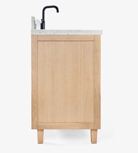 Mueble de Baño Personalizado Benjamin de 43 Pulgadas, Mueble con Lavabo Individual, Solo 2 Opciones de Acabado, Fabricante OEM de Vietnam - Product Image 3